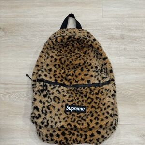Supreme Leopard Back pack